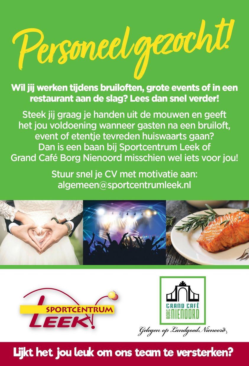 vacature horecamedewer(st)er vacature horecamedewer(st)er